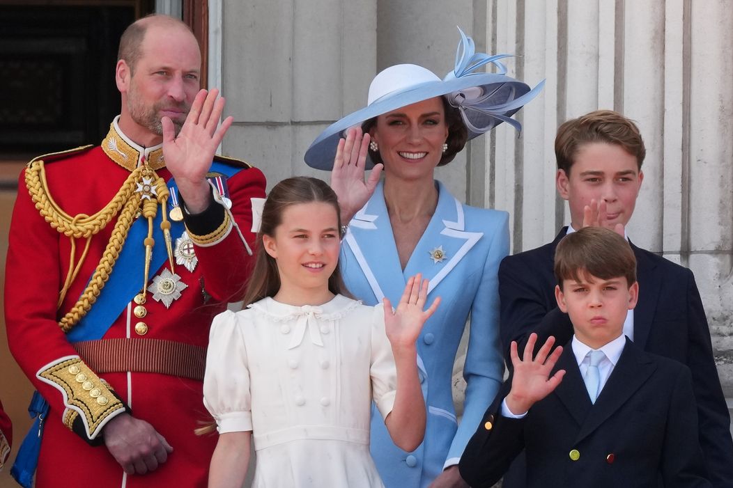 Kráľovská rodina na Trooping the Colour 2026.