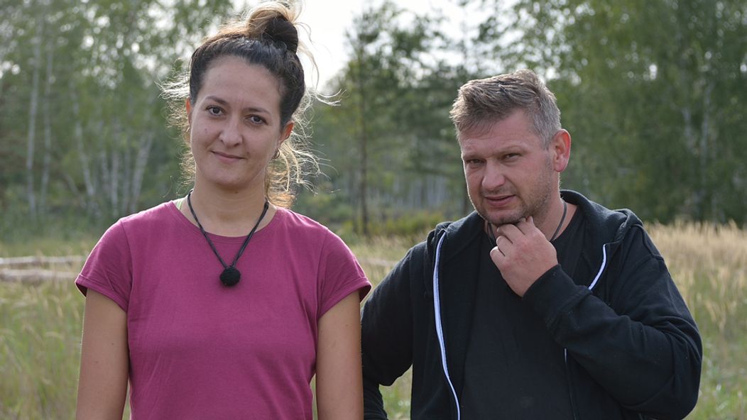 Táňa Brunayová a Peter Harezník