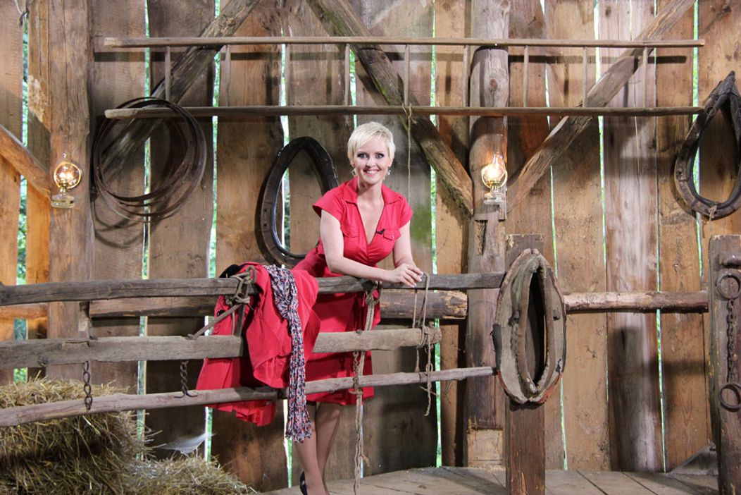Kveta Horváthová v roku 2011 na prvej Farme