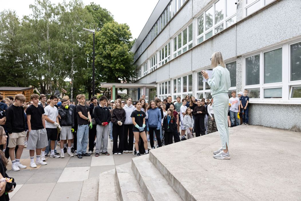Týždeň pre budúcnosť: Markíza na dobrovoľníckej akcii Naše mesto na ZŠ v Stupave