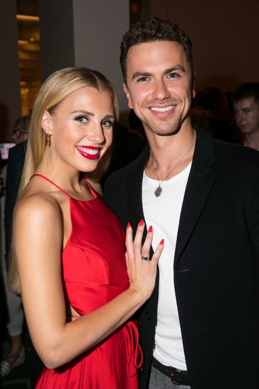 Richard Fleeshman a Celinde Schoenmaker