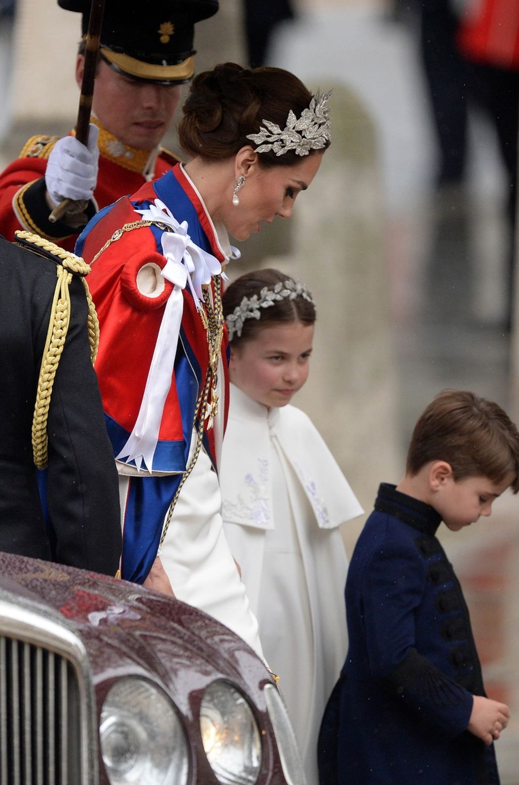 Princezná z Walesu s deťmi