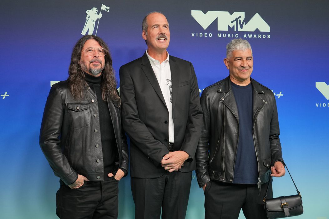 Dave Grohl, Krist Novoselic a Pat Smear