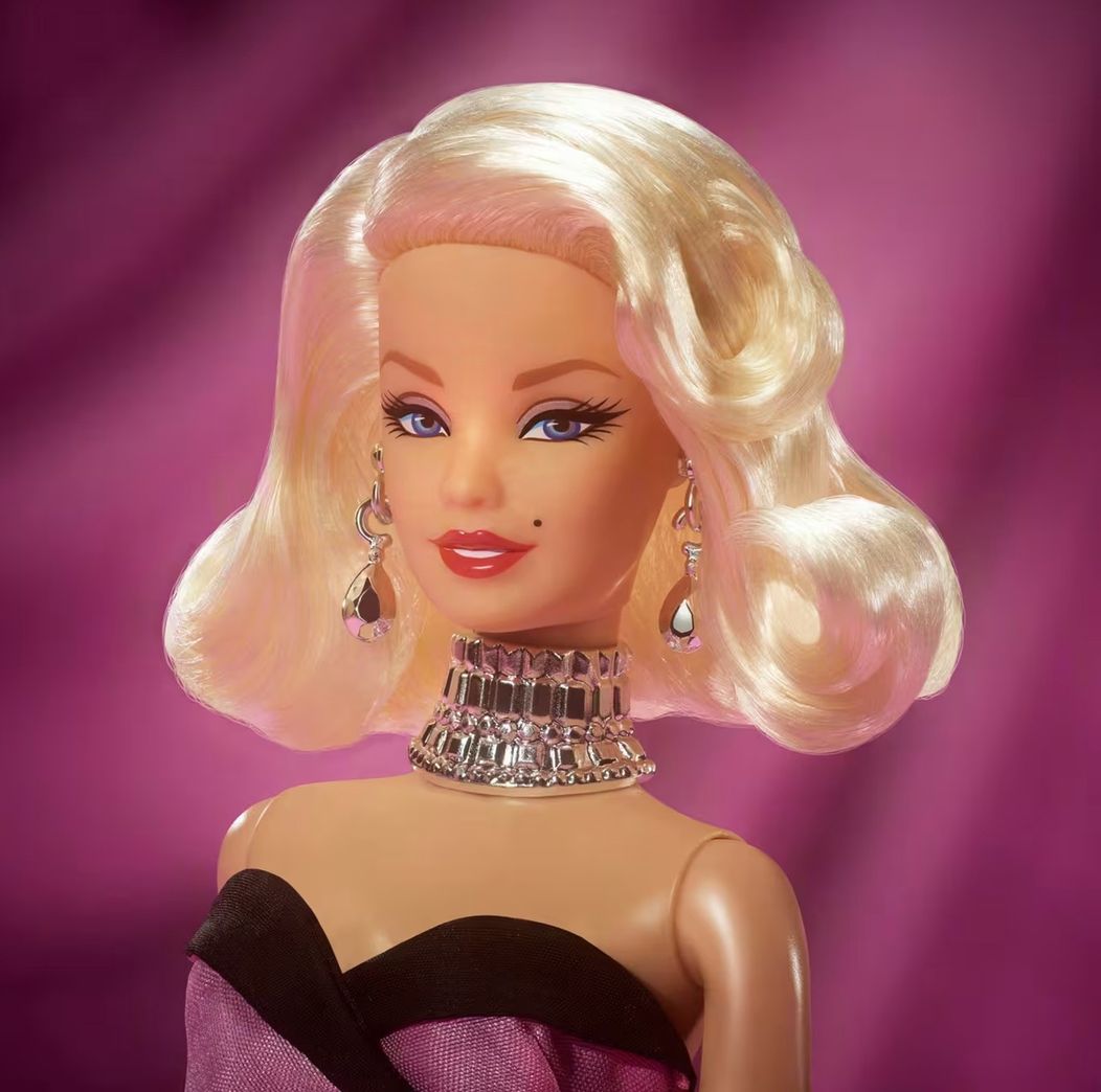 Nová Barbie s podobizňou Marilyn Monroe.