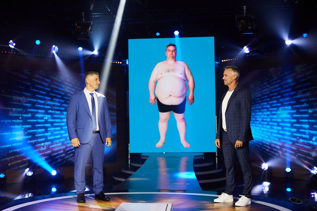 Pavol Kudroč počas galavečera Extrémnych premien.