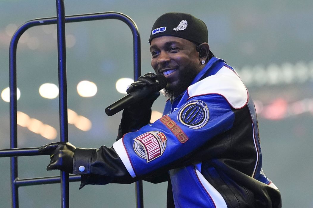 Kendrick Lamar počas Halftime Show