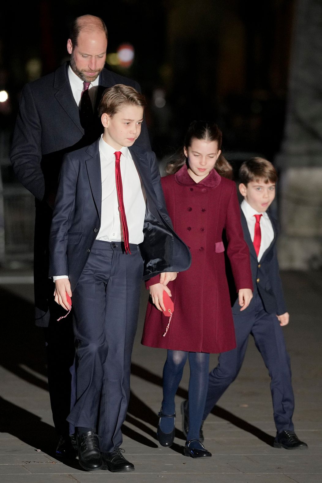 Princezná z Walesu na vianočnej bohoslužbe