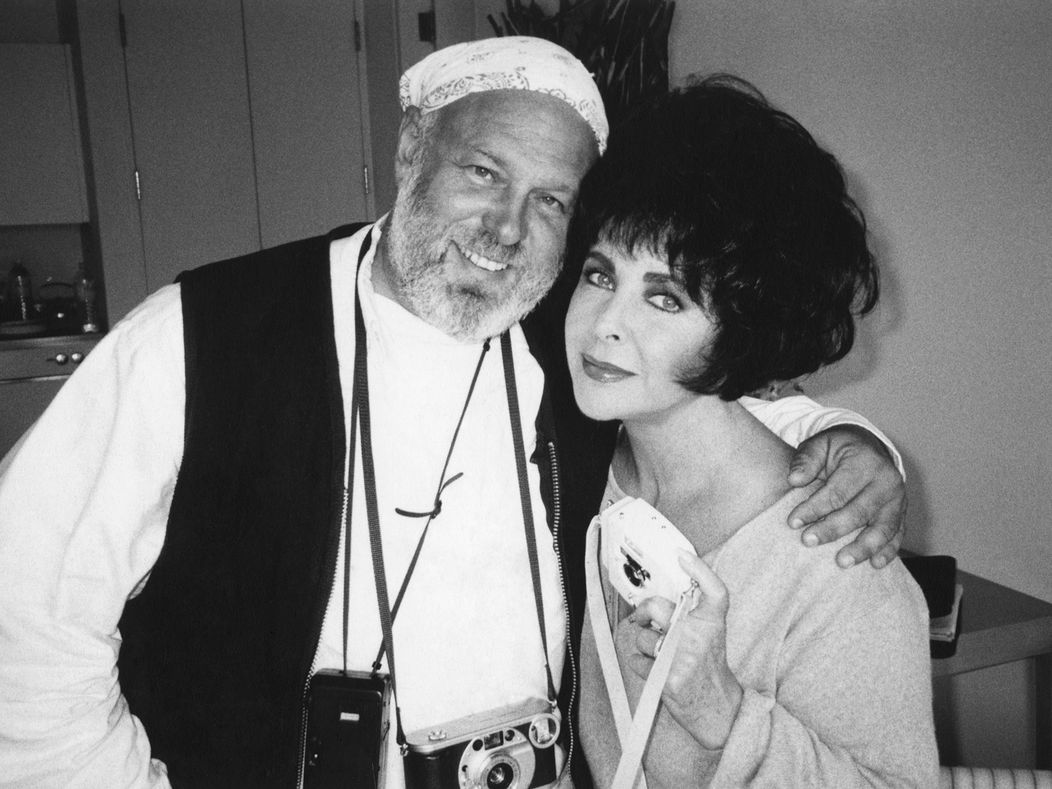 Bruce Weber a Liz Taylor (rok 1993)