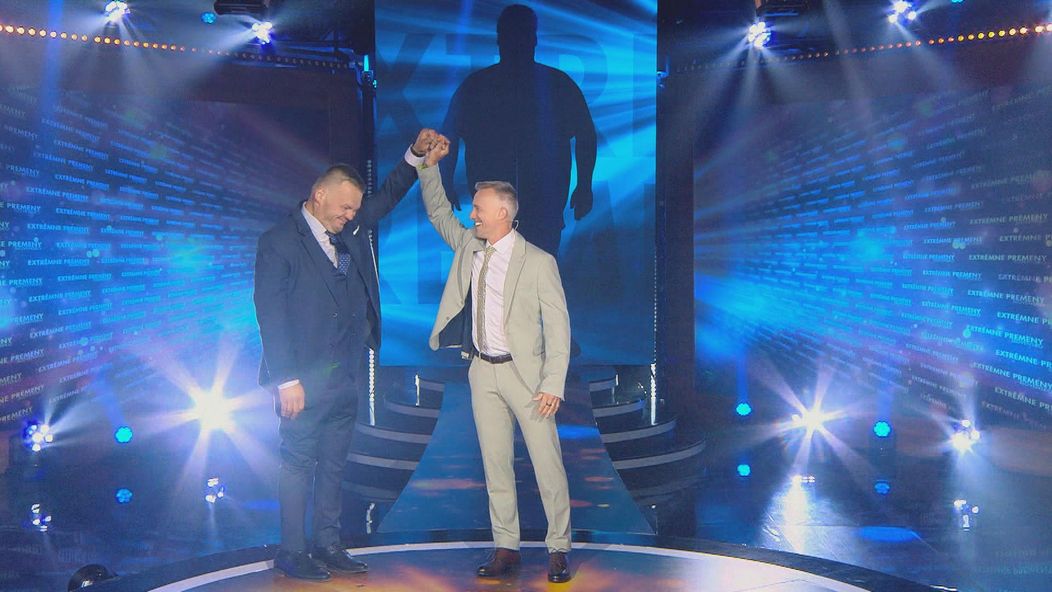 Andrej Baláž prišiel na galavečer Extrémnych premien ako nový človek.