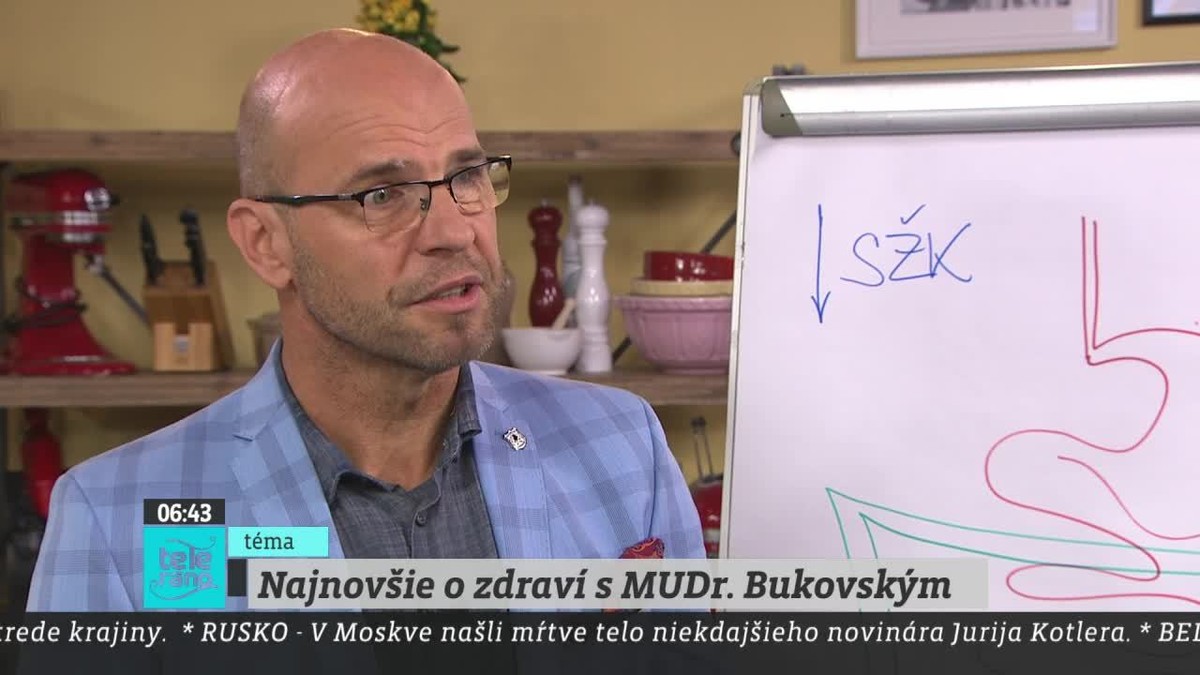 Najnovšie o zdraví s MUDr. Bukovským