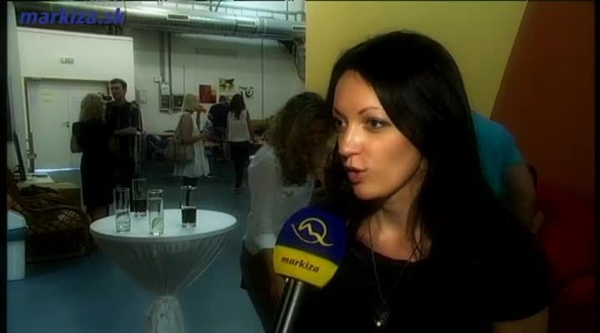 Zuzana Ťapáková a Silvia Porubská na nakrúcaní