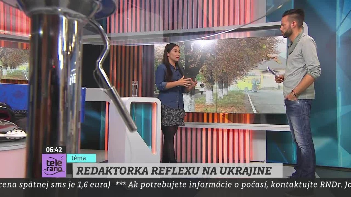 Kristína Kövešová v Teleráne