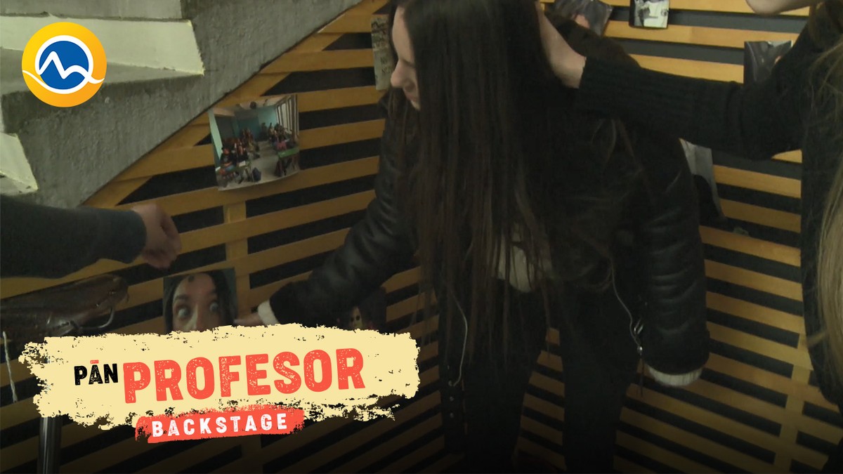 Pán profesor - Backstage 02