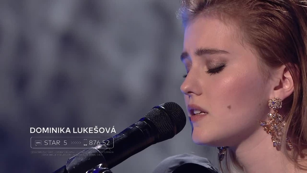 SuperStar 1. finále - Dominika Lukešová