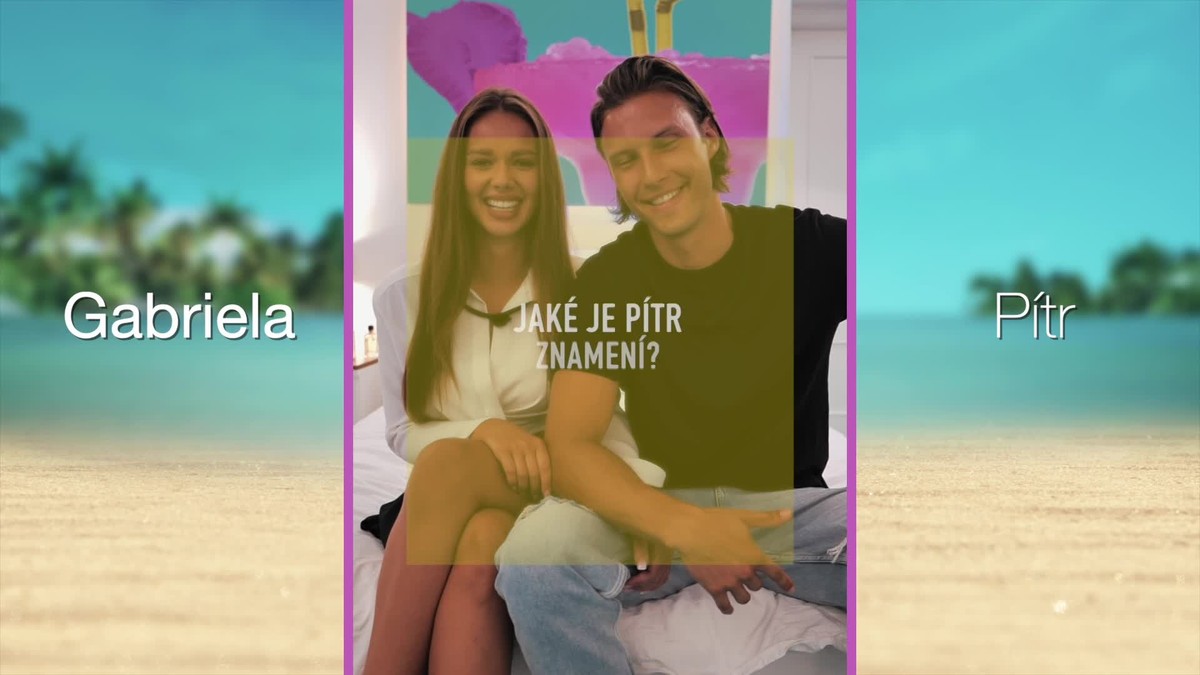 Love Island - Ako dobre sa poznajú Gabriela a Pítr?