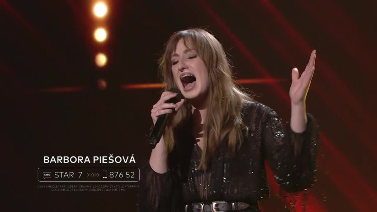 SuperStar 1. finále - Barbora Piešová