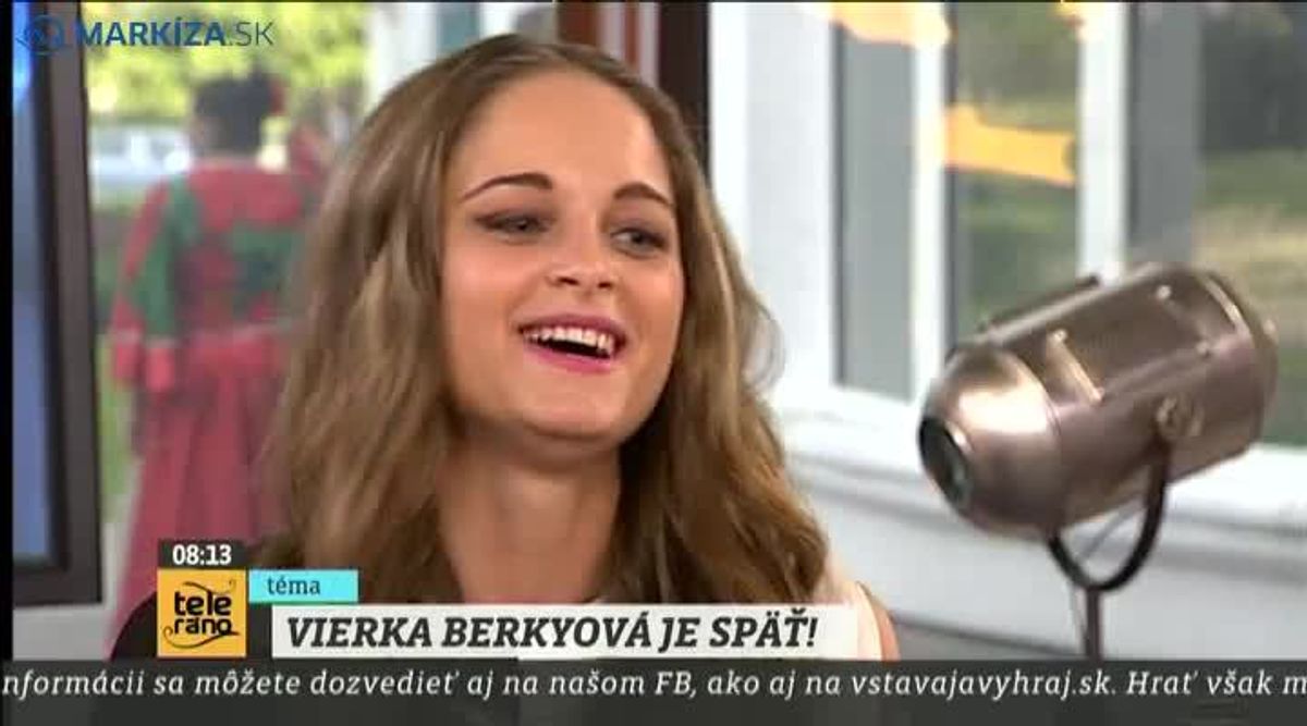 Vierka Berkyová Je Späť Ešte O Nej Budeme Počuť Tv Markíza 4574