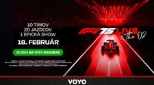 Galavečer F1 75 Live pre slovenských fanúšikov prinesie aj Voyo