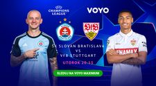 Na Voyo maximum sa vracia Liga majstrov, Slovan v novom roku v ostrej premiére proti Stuttgartu