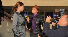 Danica Kleinová v tesnom objatí so záchranárom!
