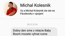 Mamičky, pozor! Na podozrivé správy z tohto profilu nereagujte!