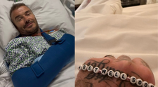 David Beckham vystrašil fanúšikov: Skončil v nemocnici