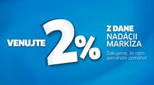 Venujte nám 2 % dane aj v roku 2025
