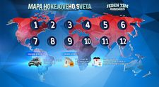 Mapa hokejového sveta! Súťaž o skvelé ceny!