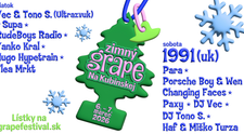 Zimná edícia festivalu Grape 2026: Headliner 1991 z UK, Para a bohatý line-up na Ku-bínskej holi
