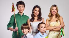 Zákulisie veľkonočného fotenia: Herci zo Sľubu si to poriadne užili