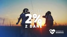 Venujte nám 2 % z dane aj v roku 2026