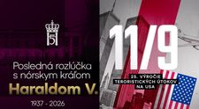 TN live prinesie dva veľké spravodajské špeciály: Poslednú rozlúčku s kráľom Haraldom V. aj 25. výročie útokov z 11. septembra