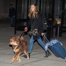 Amanda Seyfried s milovaným spoločníkom, psíkom Finnom. 