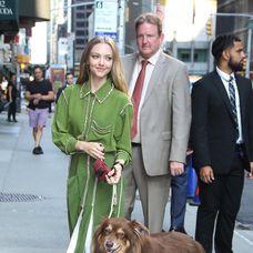 Amanda Seyfried s milovaným spoločníkom, psíkom Finnom. 