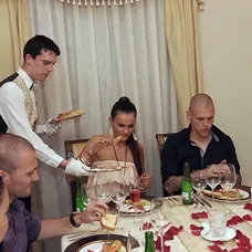 Martin Škrtel s rodinou