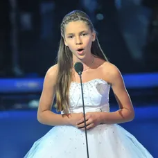 Patrícia ako súťažiaca v Talentmánii.