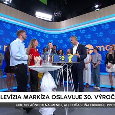 Televízia Markíza oslavuje 30. narodeniny