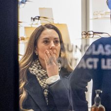 Princezná Kate v uliciach Londýna