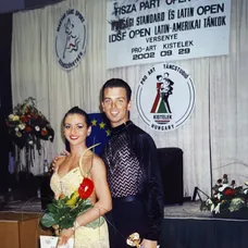 Vanda súťažila s Matejom Chrenom, rok 2002