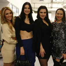 Zľava: Patrícia, Giuliana, Viki a Saška