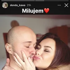Dominika s partnerom Danielom Fischerom