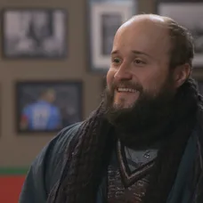 Daniel Fischer ako bezdomovec Duško