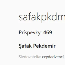 Şafak Pekdemir si zo sociálnej siete odstránila manželovo priezvisko.