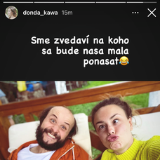 Dominika s partnerom Danielom Fischerom