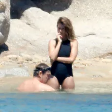Penélope Cruz a Javier Bardem na dovolenke