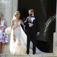 Svadba Dominiky Cibulkovej a Michala Navaru