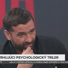 Klára Issová a Milan Ondrík v Teleráne.
