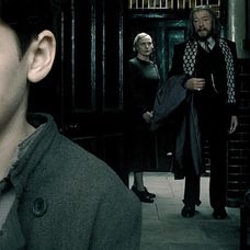 Michael Gambon na zábere z filmu  Harry Potter a Polovičný princ.