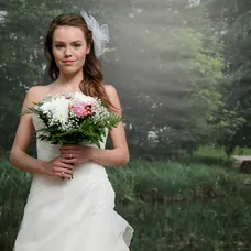 Mary Havranová ako nevesta
