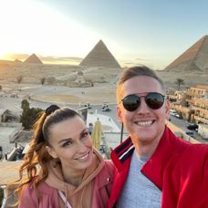 Jana a Martin v Egypte